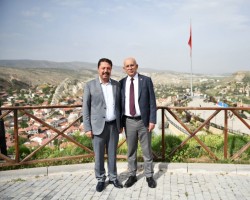 Başkanla Fotoğraflar