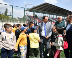 Başkanla Fotoğraflar