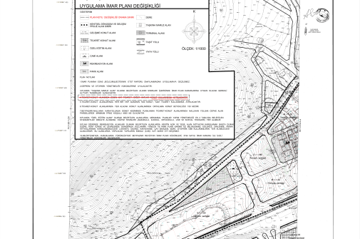 Başağaç Mah. 1. Bölge Kentsel Dönüşüm ve Gelişim Proje Alanı Plan Notu İptali Askı İlanı Hk.