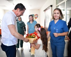 Başkanla Fotoğraflar