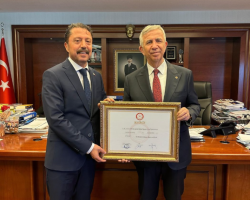 Başkanla Fotoğraflar