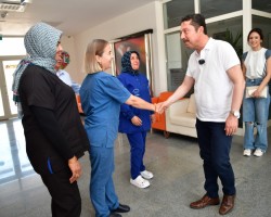 Başkanla Fotoğraflar