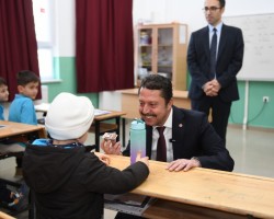 Başkanla Fotoğraflar