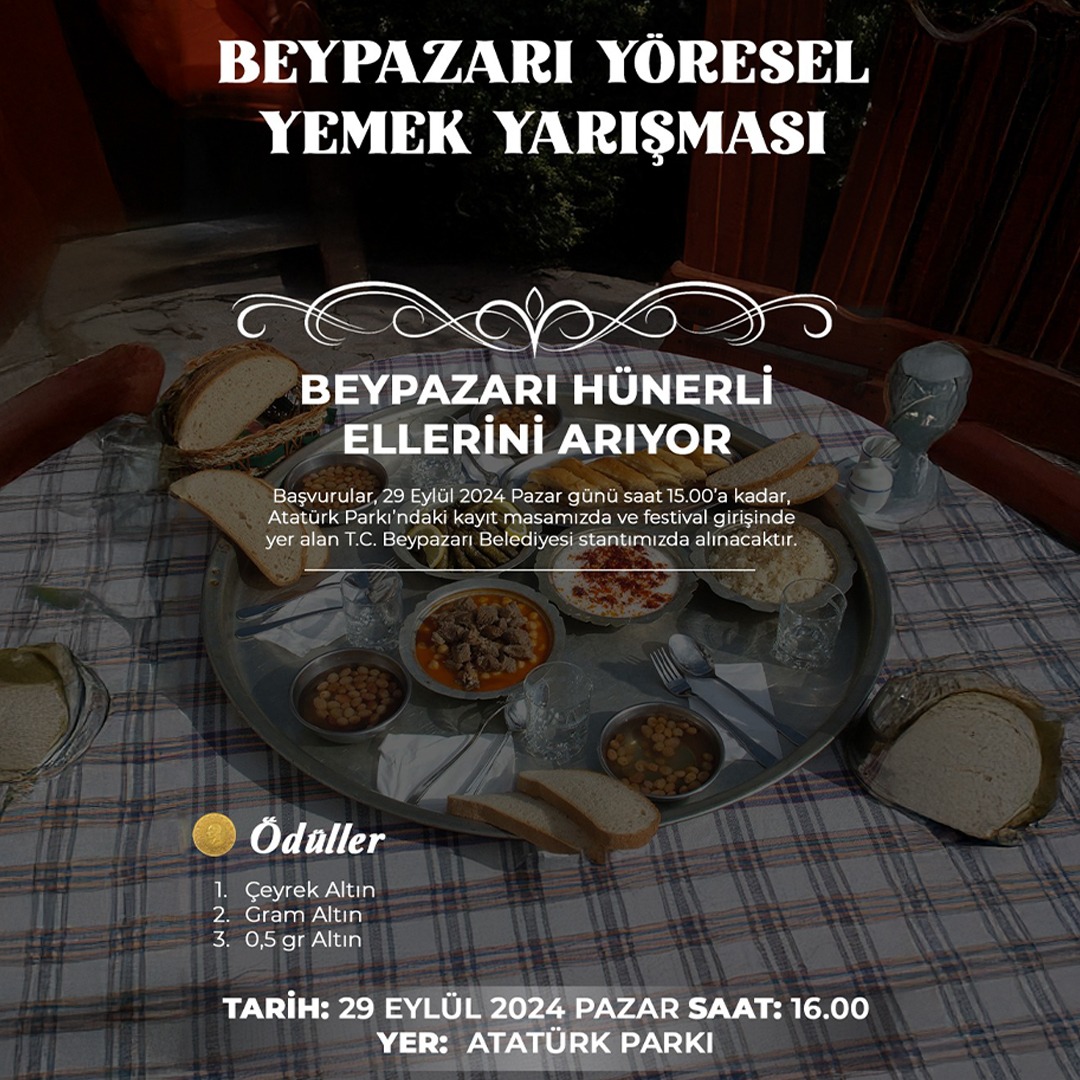 BEYPAZARI YÖRESEL YEMEK YARIŞMASI