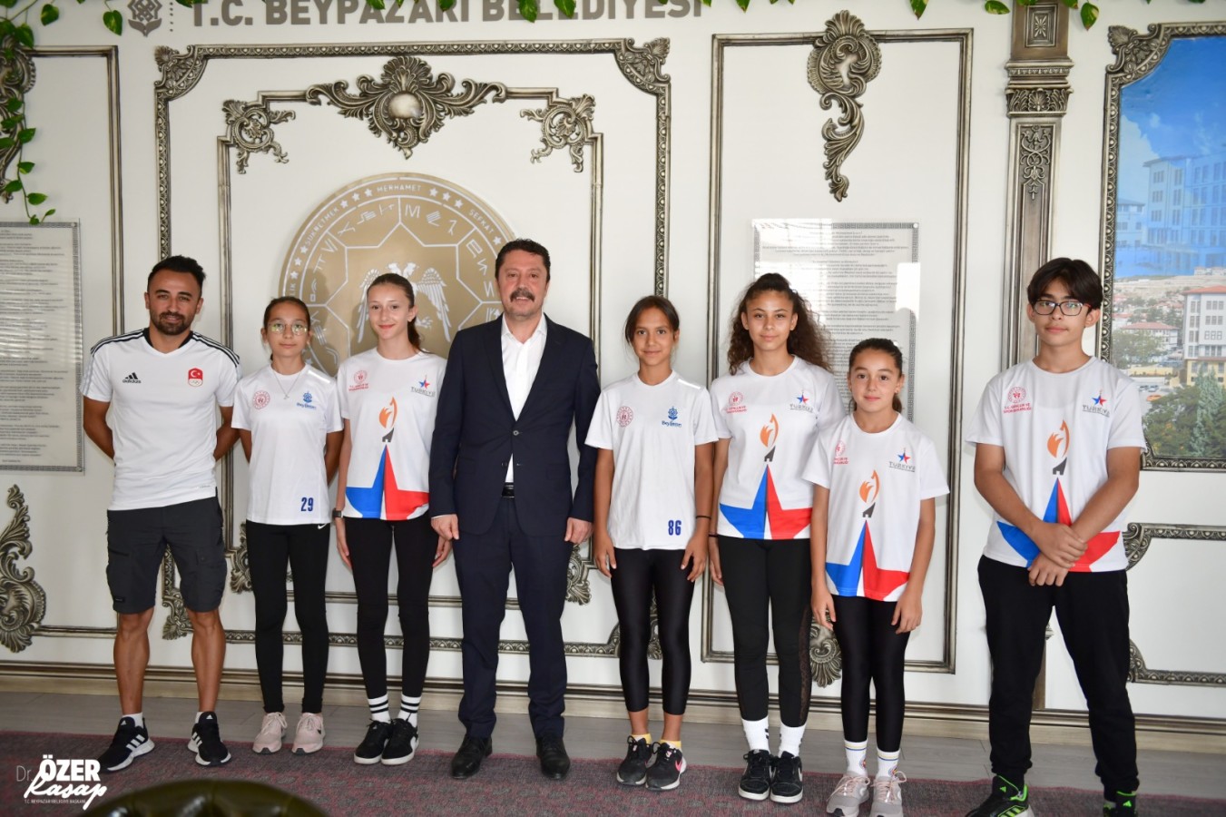 Beypazarı Belediyesi Gençlik ve Spor Kulübü sporcuları